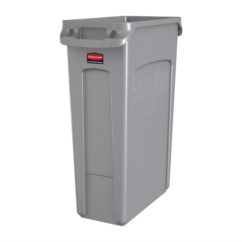 COLLECTEUR SLIM JIM RUBBERMAID 87L
